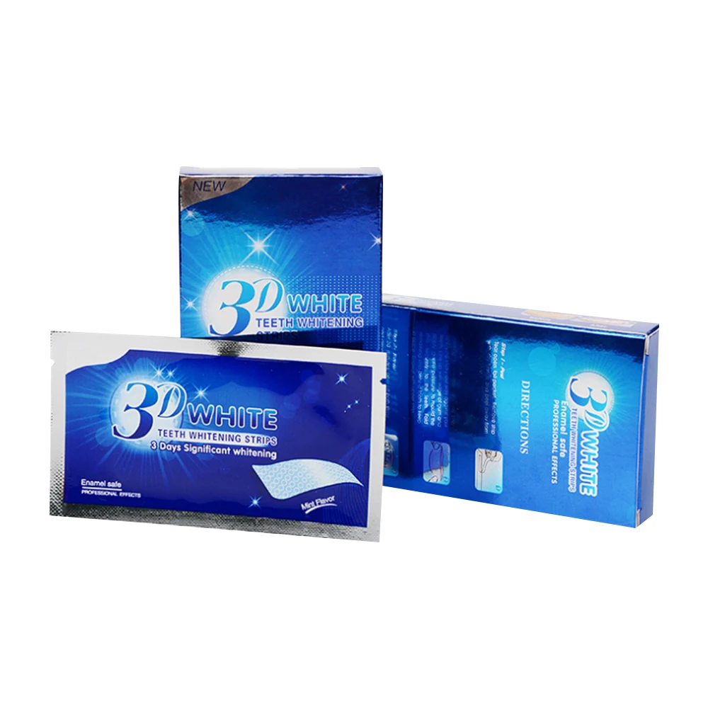

Non Peroxide Whitening Teeth Remove Tooth Yellow Stain Mint Flavor Whitening Tooth Strips, Blue