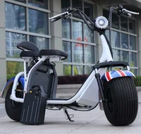 

Customized logo EEC COC fat tire 1000w 2000w gogoro electric city coco scooter 60v scooter with removable battery