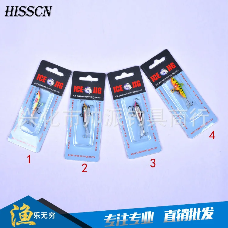

Winter Ice Fishing Lure 60mm/11g Balancer Metal Bait 10# Hook Dive Jig Wobbler Ice Lake Sea Fishing Tackle Isca Artificial Bait