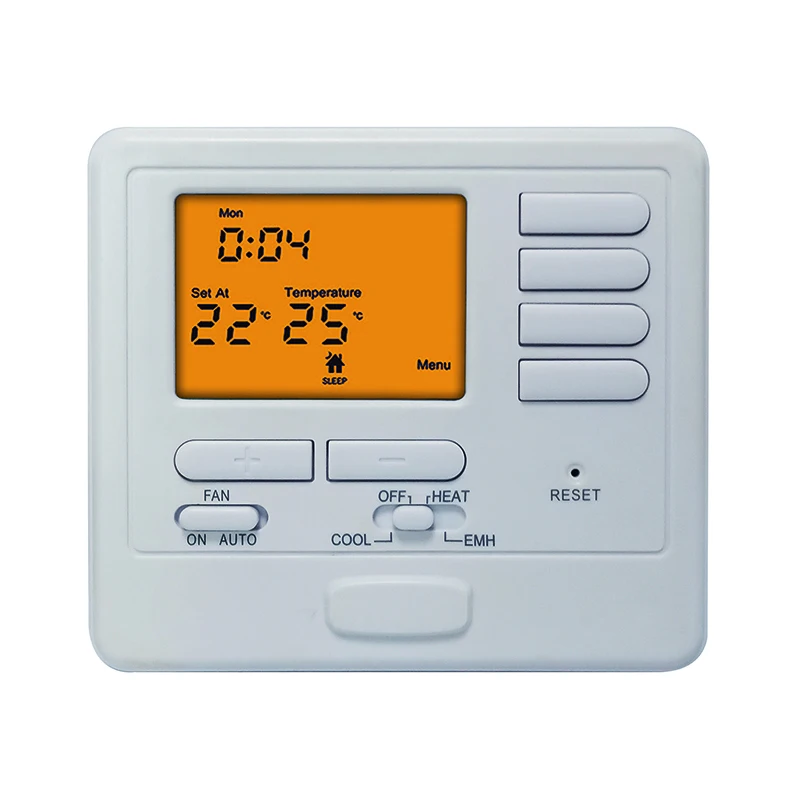 Wall-mounted Household Heat Pump Programmable Thermostat With Universal ...