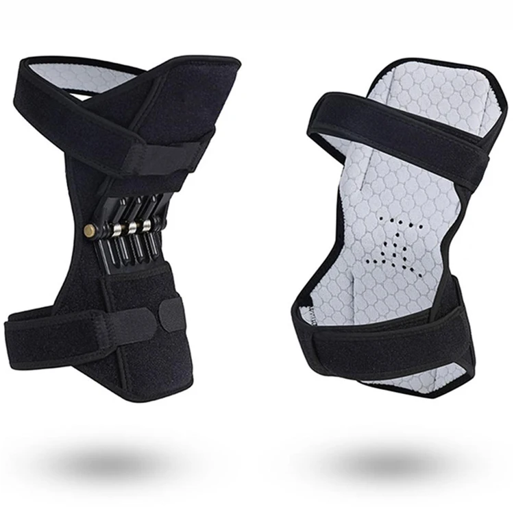 

In Stock Neoprene Waterproof Power Lift Force Tool Joint Adjustable Spring Knee Brace Protection Support Pads