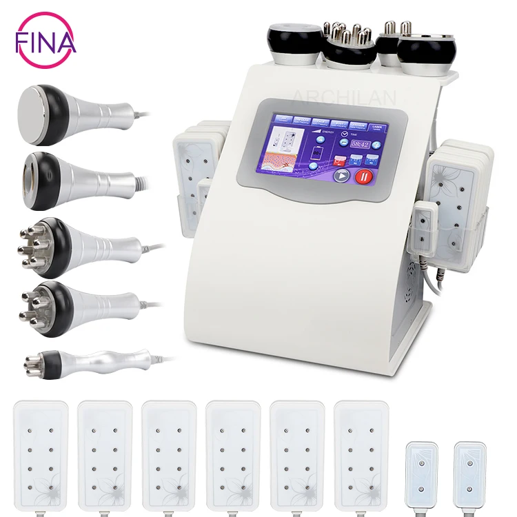 

Ultrasonic Cavitation Rf Skin Firming Radio Frequency Rf Vacaum Weight Loss Machine