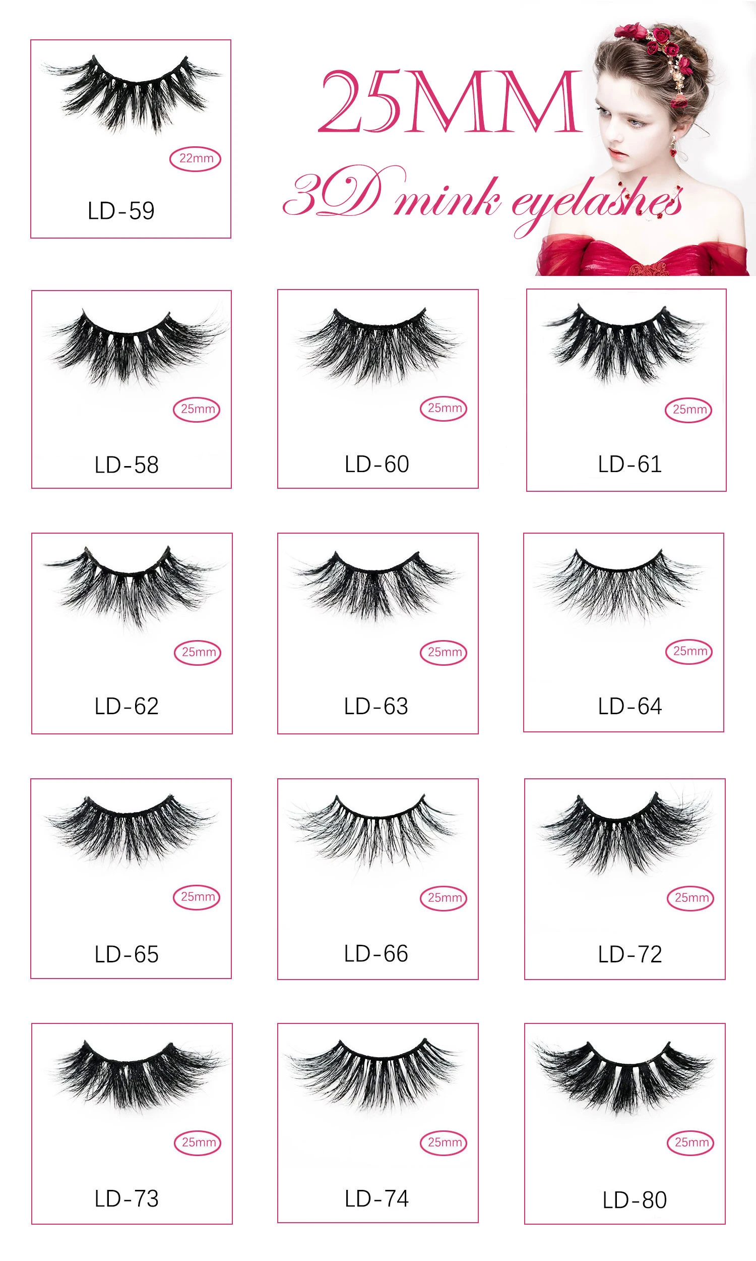 Wholesale New Luxury Style Cruelty Free Handmade Private Label Real Fur