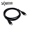 SIPU 4k Black Pvc Gold Plated Portable CCS hdmi component cable 1.2m