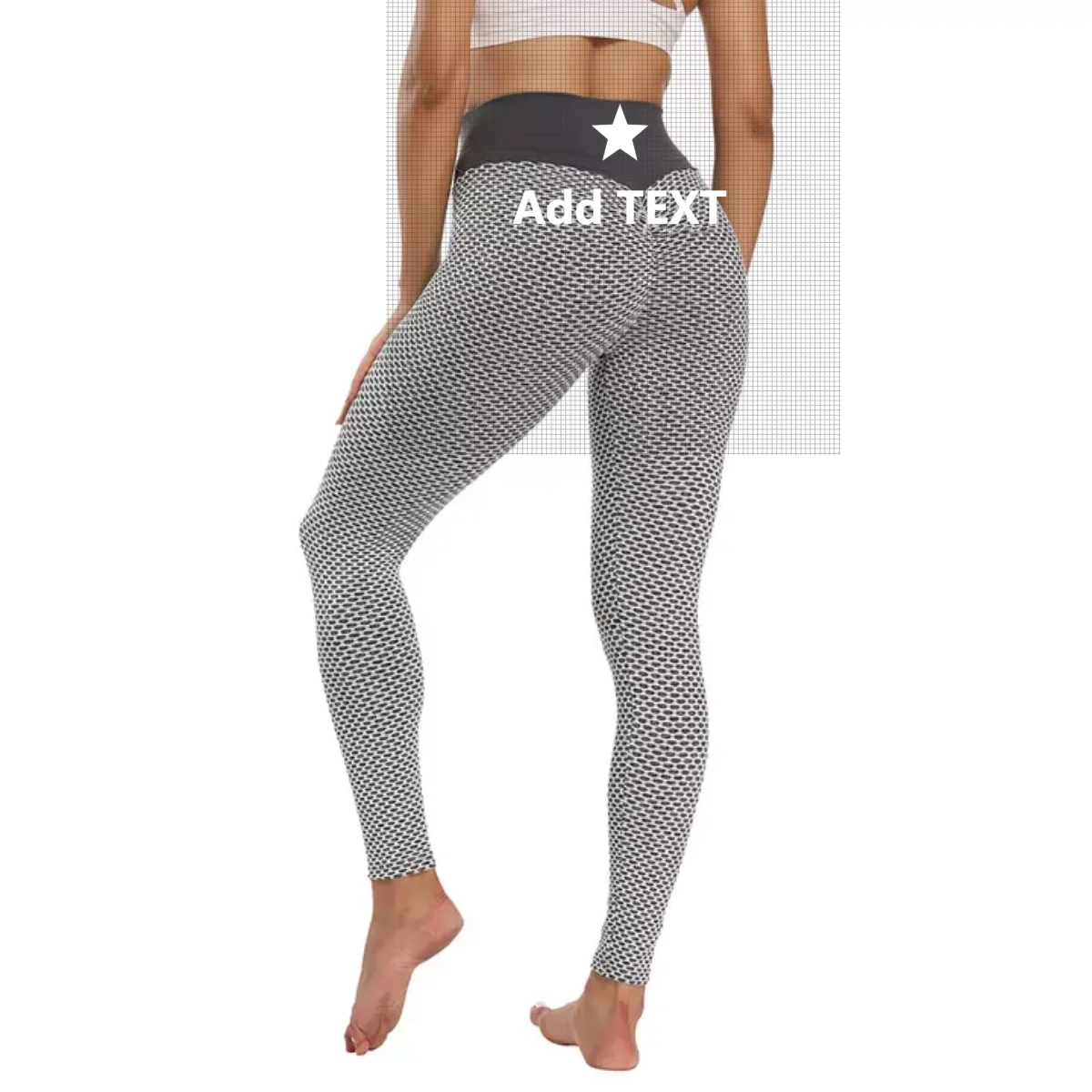 Seasum Honeycomb High Waisted Leggings