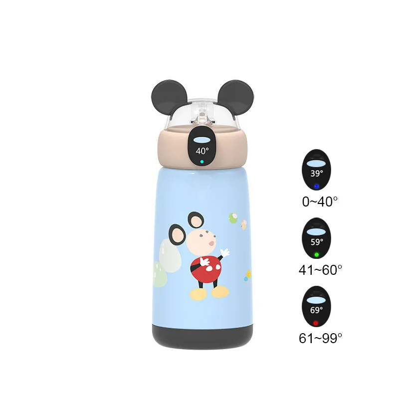 

children water bottle kids temperature display children smart double wall vacuum insulated drinking reminder bottle