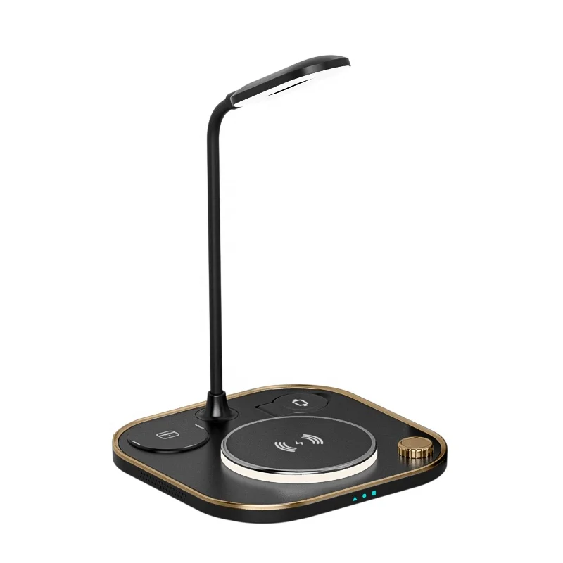 

2022 Amazon Hot Selling OEM 3 in 1 Wireless Charger Lamp