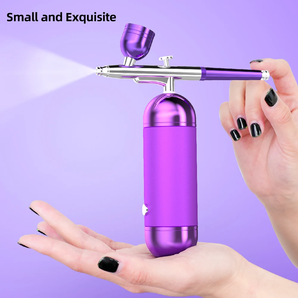 

Dual Action Mini Portable Airbrush Paint Compressor Air Brush Makeup spray gun painting airbrush machine