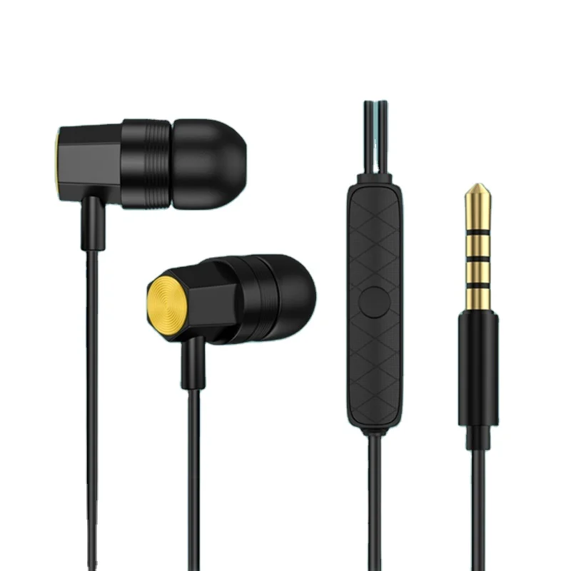 

PUJIMAX Universal 3.5mm Auriculares In Ear Con Cable Earphones Headphones Headsets For Sports Singing Listen Music Study, White,black