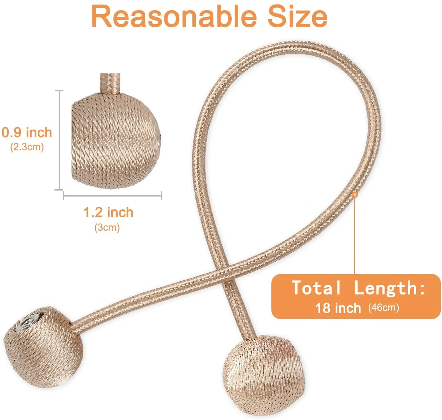 
New Product Ideas 2019Magnetic curtain tie back,hooks,curtain tieback 