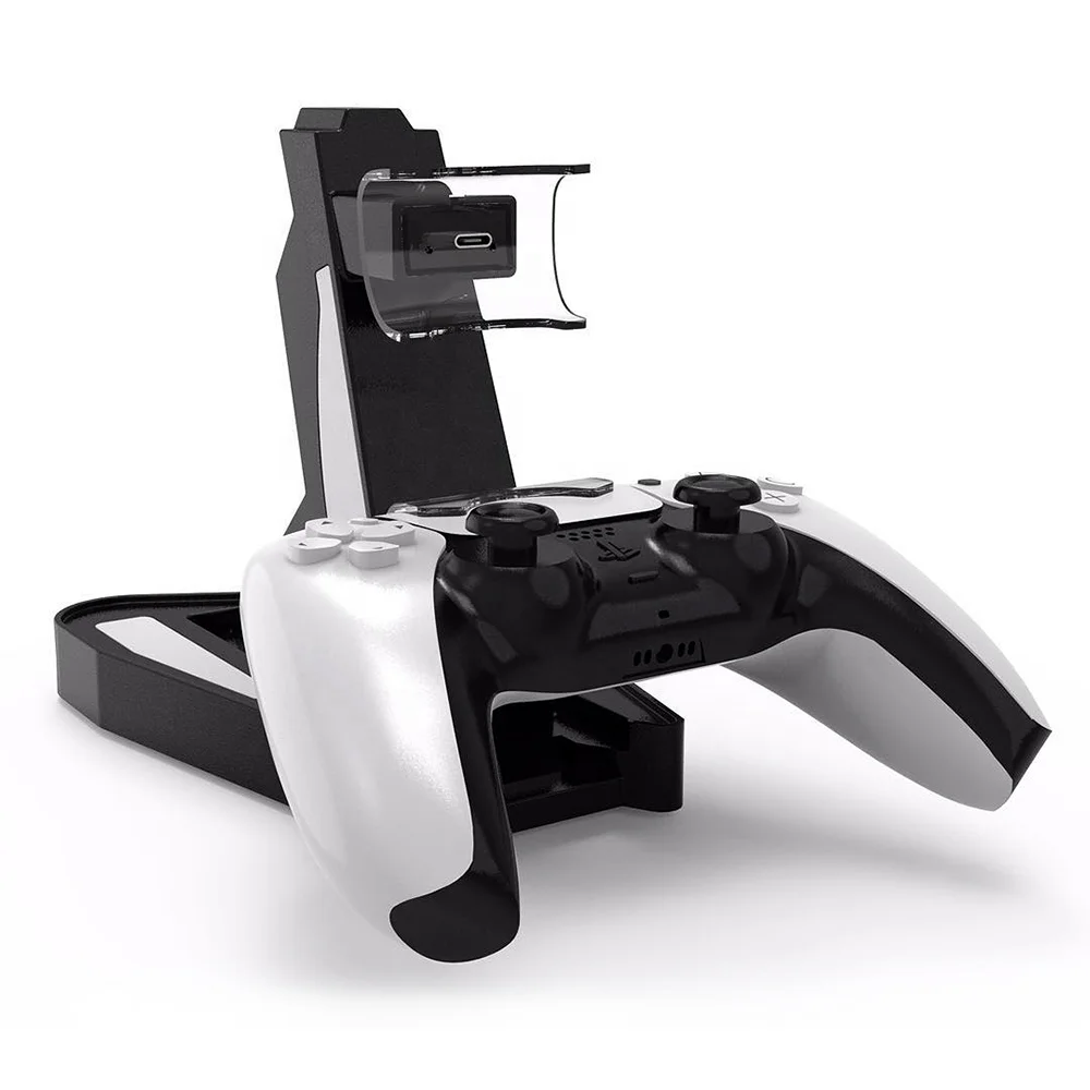 

PS5 Charging Dock 2 Controllers Ps4 Ps5 Accessories Charger Gamepad Android Wireless Controller Charger Station For Ps5