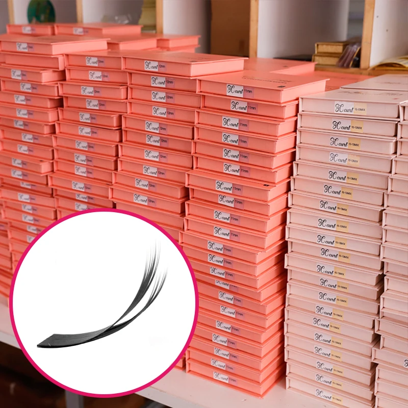 

best selling double layer eyelash extension accessories glue banana lashes, Natural black