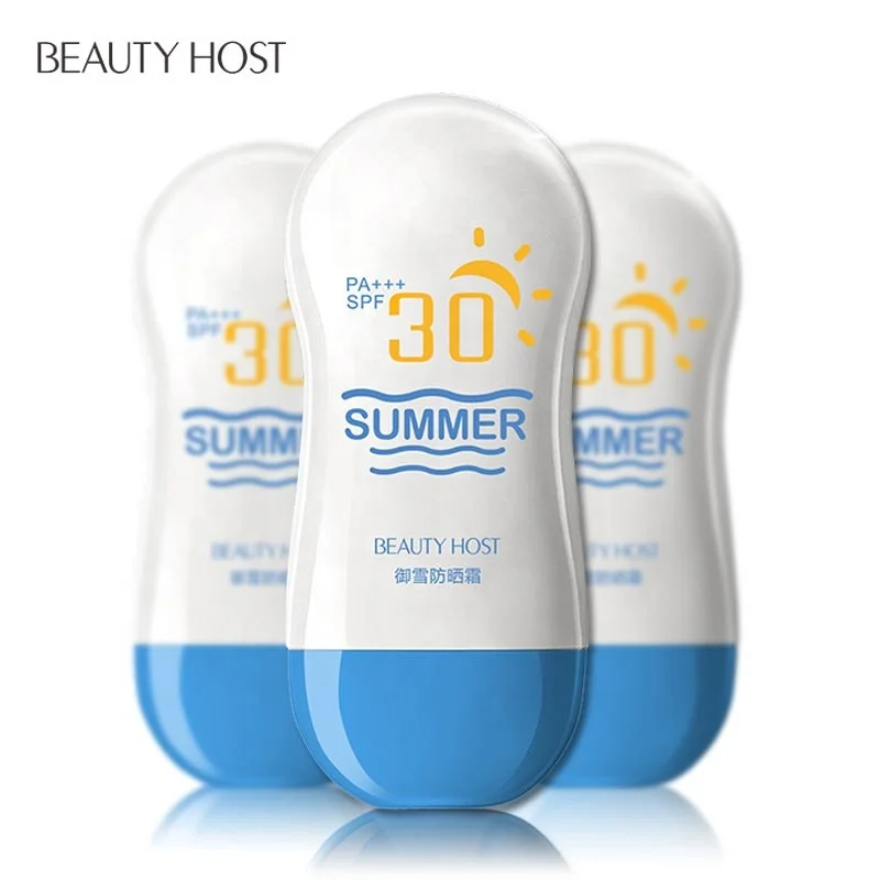 

Private Label Best Whitening Small Size Skin Care SPF 30 50 PA++ Waterproof Brightening Whitening Sunscreen Cream Lotion