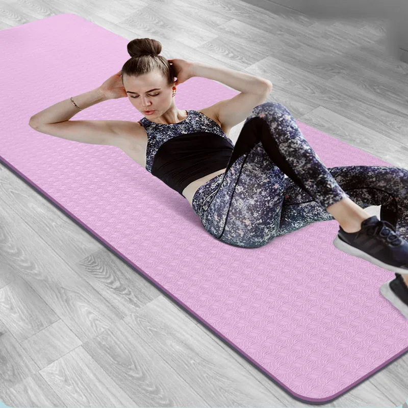 

183 61 CM 6 MM TPE Non-slip Eco-friendly Hot Yoga Mat Good Random Color, Have 8 colors