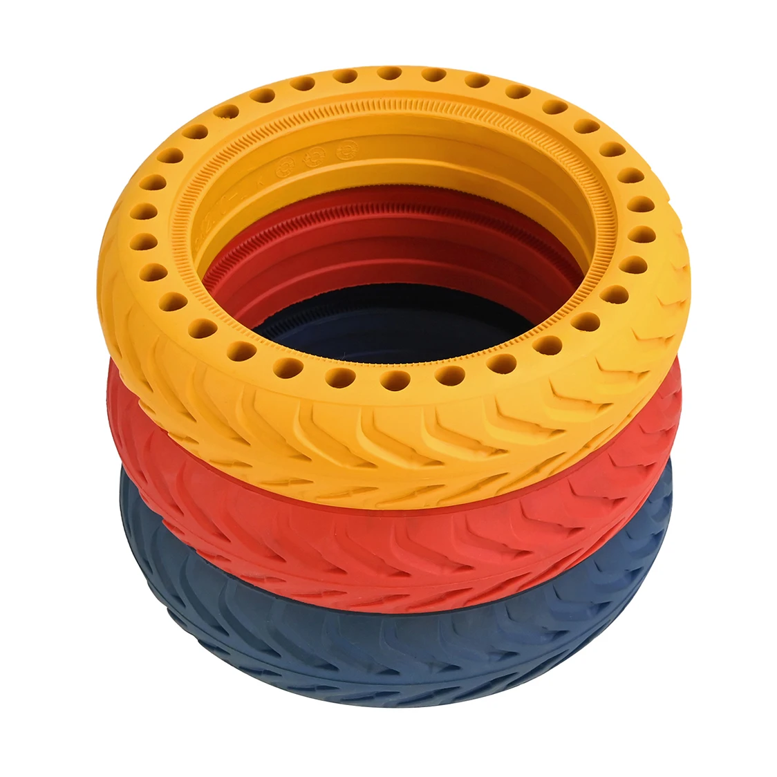 

Various color ND Escooter 8.5 inch Honeycomb Rubber Solid tyre Wheel for Xiaomi M365 Scooter tires