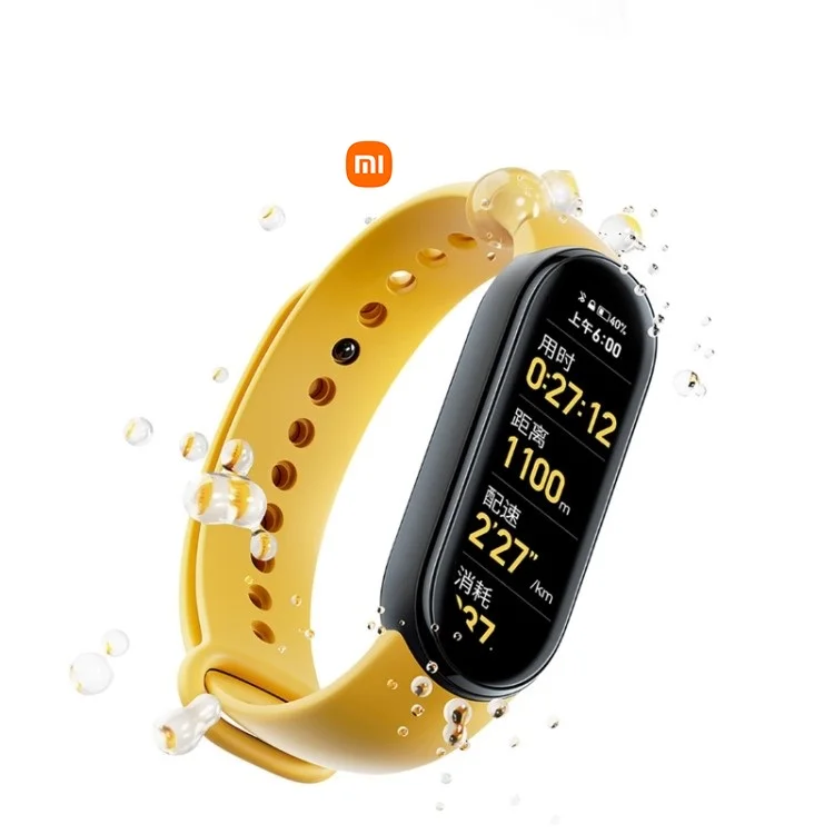 

Custom Logo Tpu resolution 152 x 486 Version 6 Global Xiaomi Pulseira Smartband Mi Band 6, Original, Ver