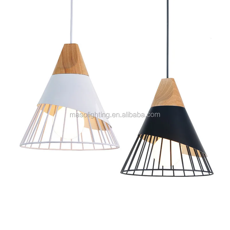 nordic wood pendant light