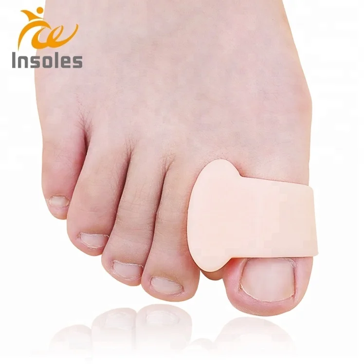 
Pack of 4 Toe Separators and Spreaders For Bunion, Overlapping Toes and Drift Pain Pads 