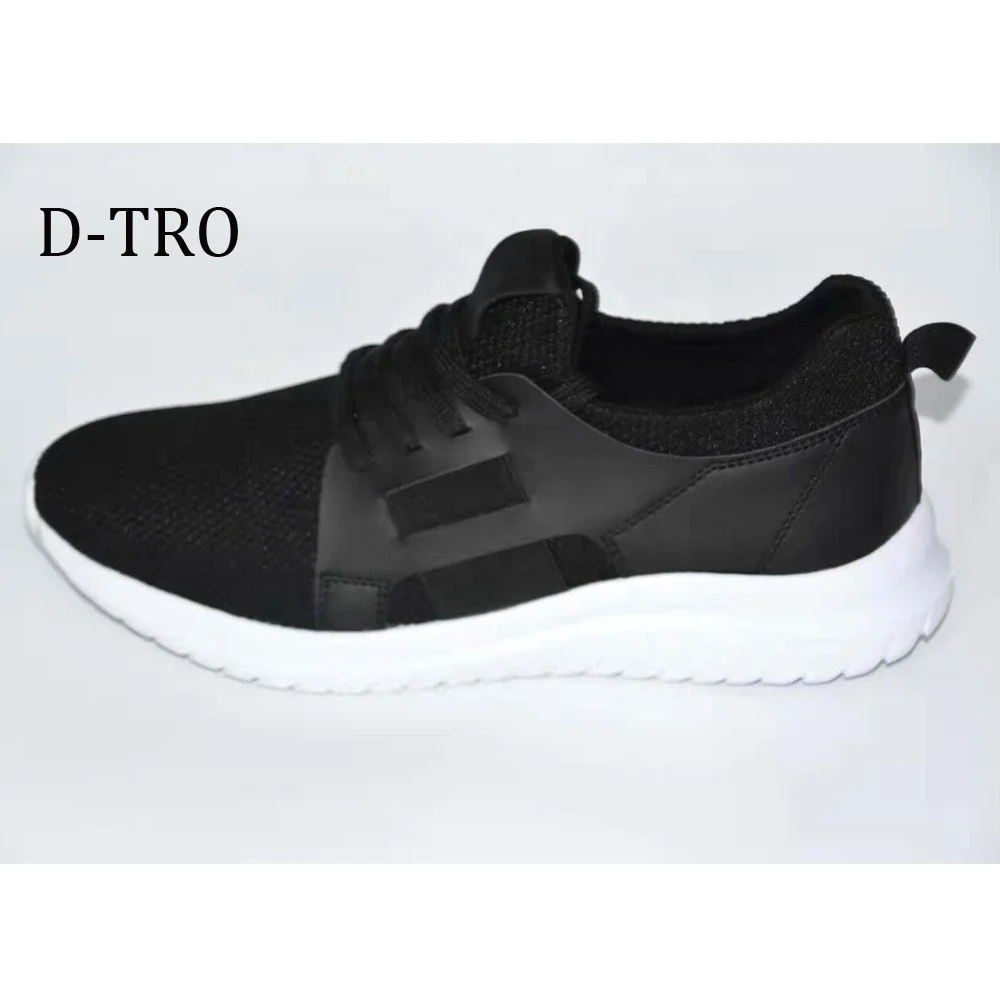 

Manufacturer Reasonable Price Comfortable Colorful Lightweight Sport Shoes for Man, Black/blue/grey