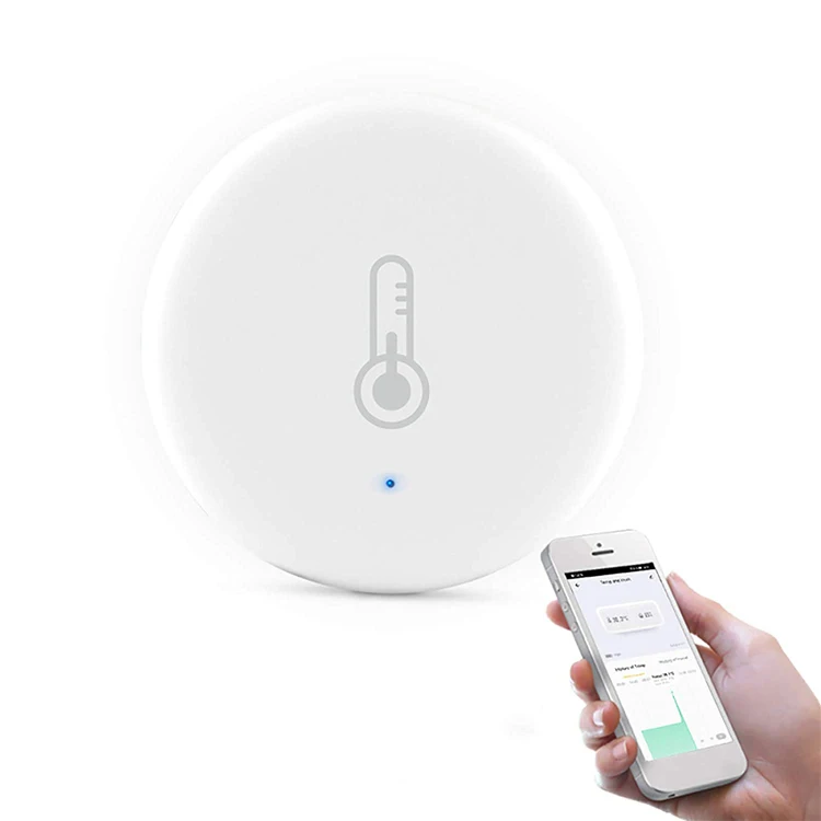 

Tuya Smart ZigBee Smart Temperature And Humidity Sensor with Tuya Smart Life App Alexa Google Home