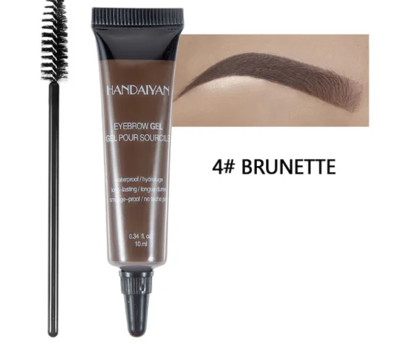

Custom Private Label 6 Colors Waterproof Eyebrow Gel Cream Pigment Eyebrow Enhancer, 4 colors