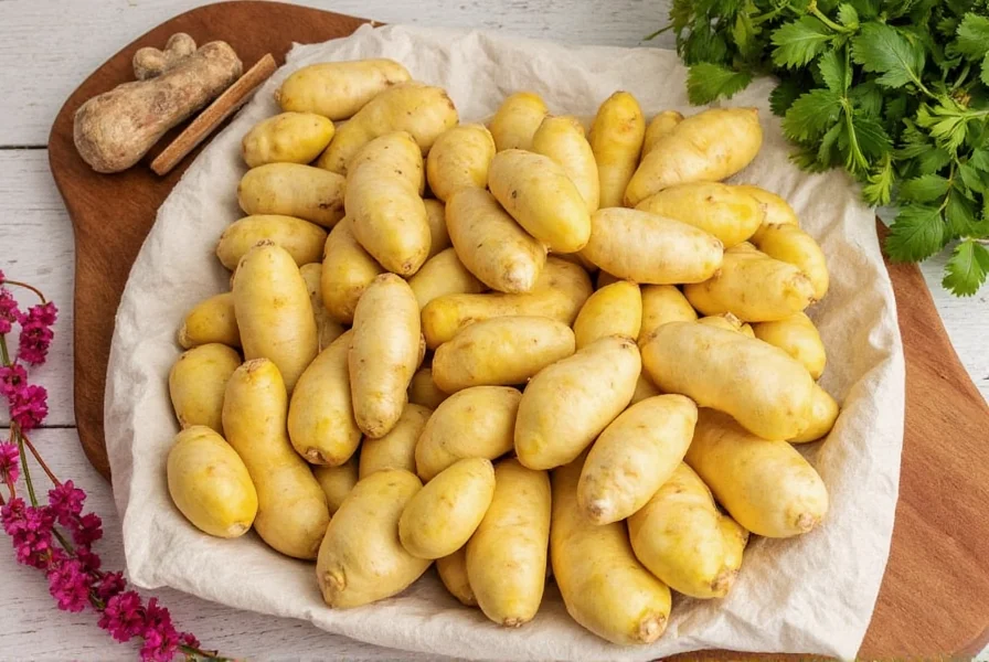 Properly planted ginger rhizome showing growth bud orientation in soil