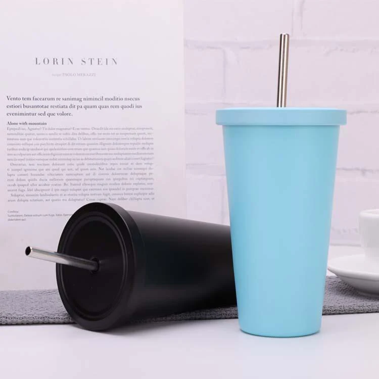 

Stainless Steel Vacuum Cup Portable Tumbler Minimalist Car Bottle Customized logo water bottle