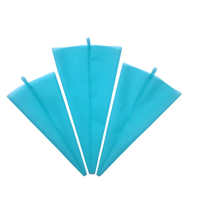 

High quality silicone piping bag blue reusable tpu pastry cake decorating icing piping bag