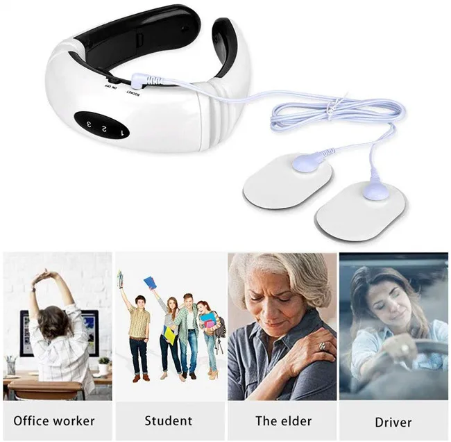 Multifunction Intelligent Cervical And Neck Massager,Portable Electric Professional Massagers