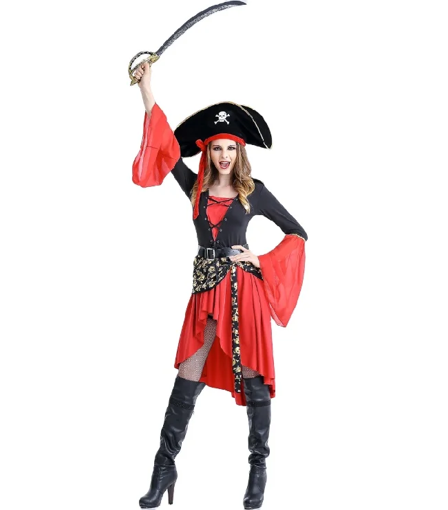 

AYP5007 Halloween costume new female pirate costume foreign trade export game uniform temptation cosplay lolita dress
