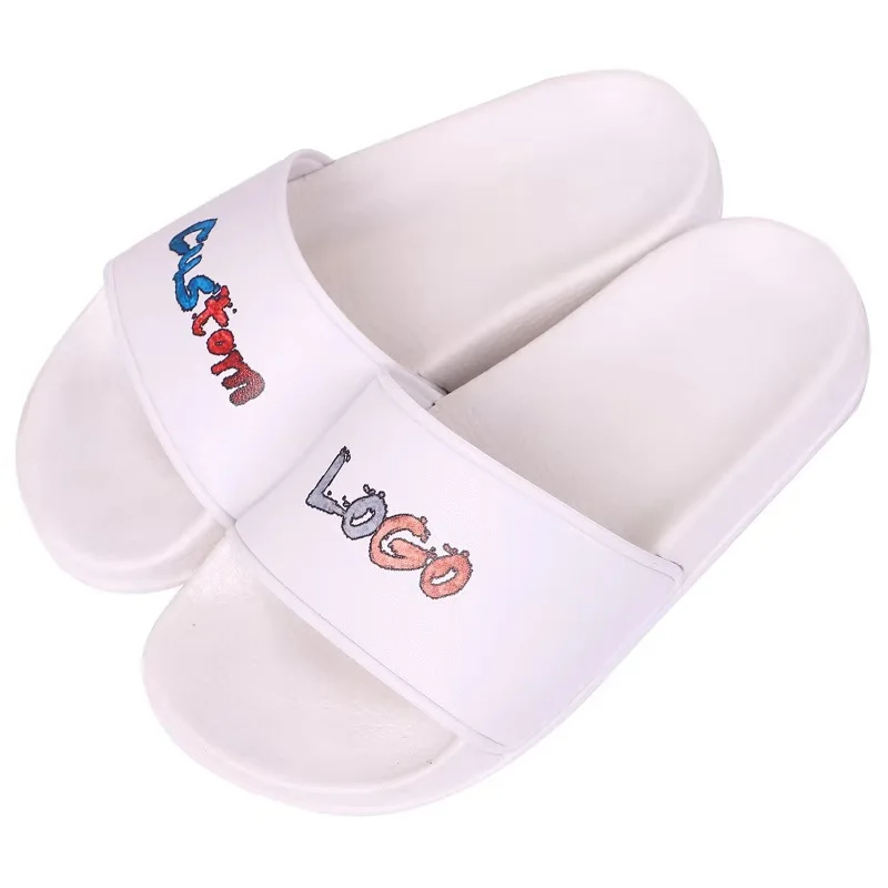 

Women Slide with Logo Wholesale Woman Sandal Women's Slipper Custom Logo