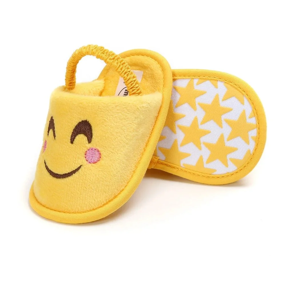 
Yellow Home Shoes Boys New Model Cool Kids Baby Winter Slippers 