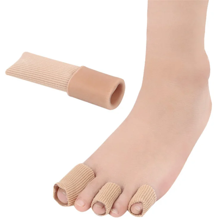 

Gel Tube Sleeve Cap For Finger Hammer Toe Cap Finger Toe Protector Thumb Care