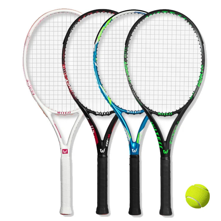 

China Manufacturer Good Control High Quality Personalized Beach Carbon Fiber Tennis Racket For Beginners