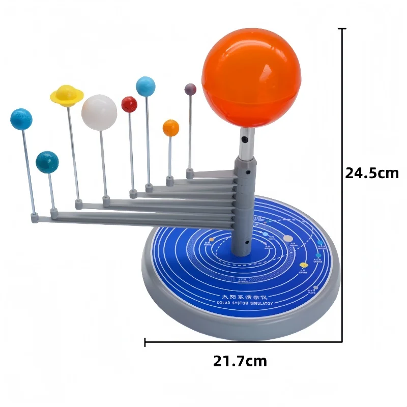 Solar System Model Sun and 8 Planets Demonstrating Instrument for School Education Teaching Kid Toys Gifts