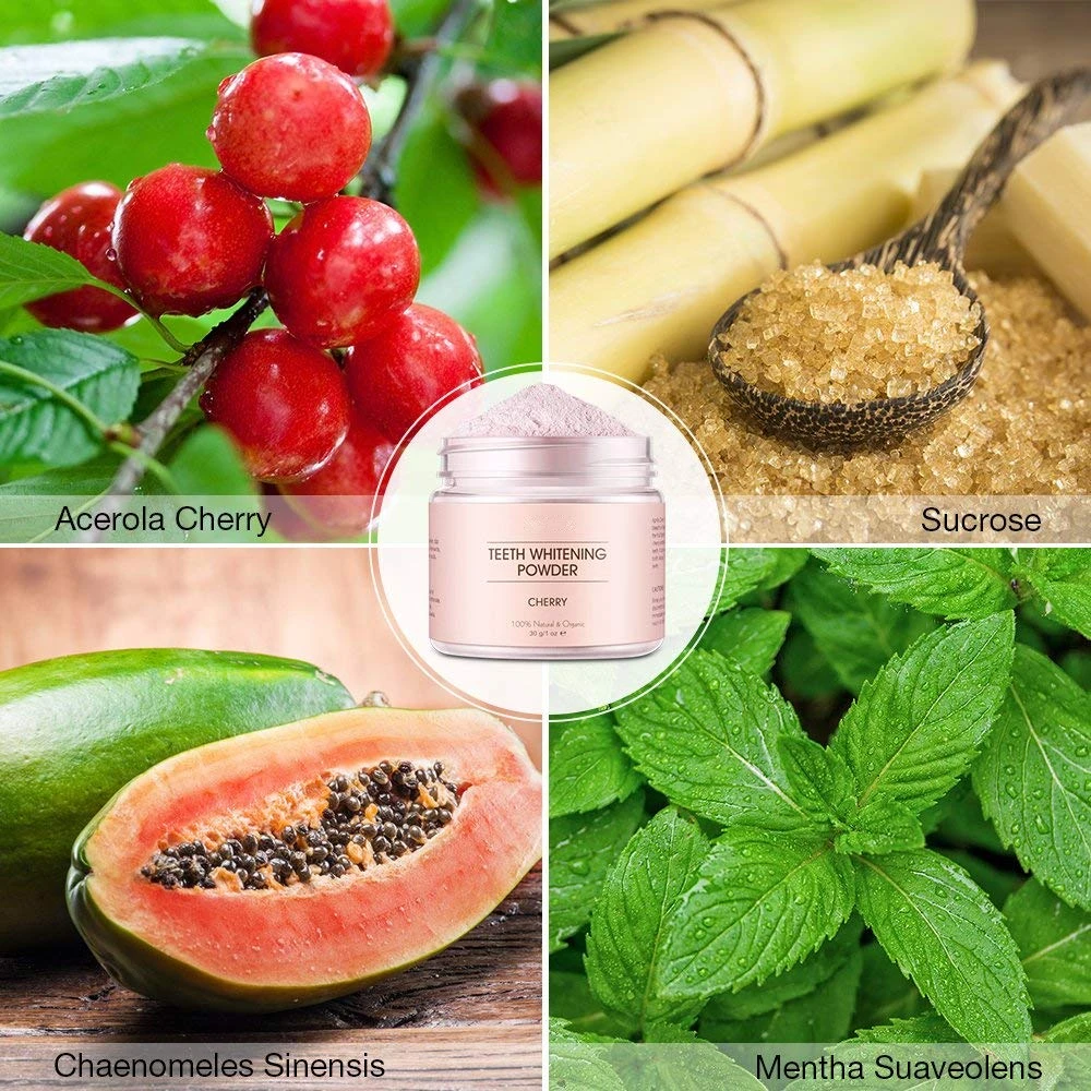 Hot Sale Oem Natural Organic Teeth Whitening Powder Cherry Flavor Buy