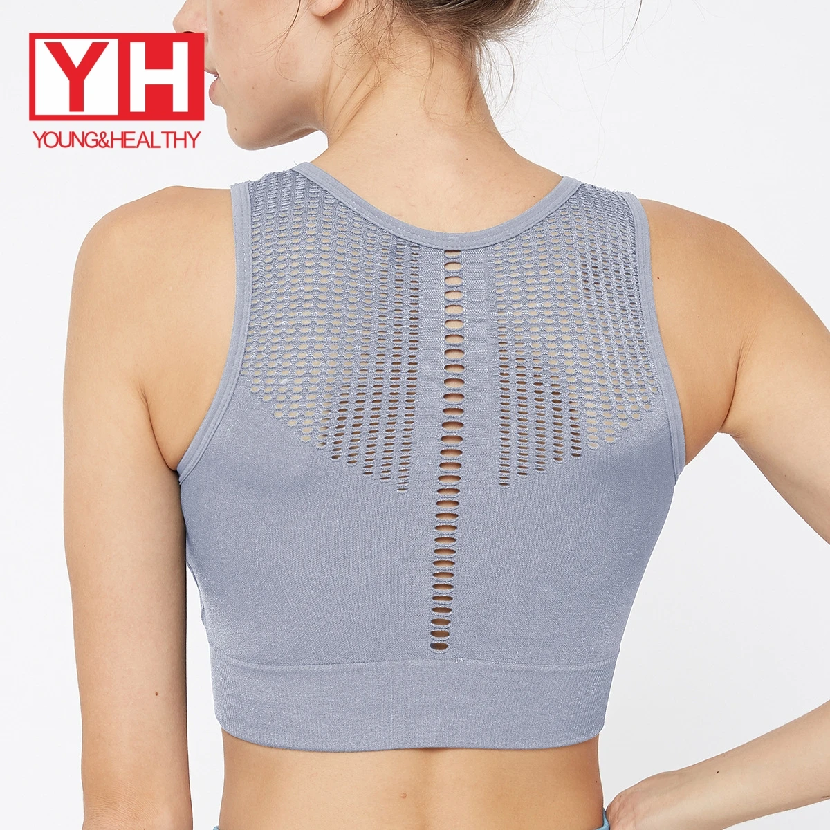 

Favorable Price High Impact Mesh Breathable Workout Women Fashion Sports Bra