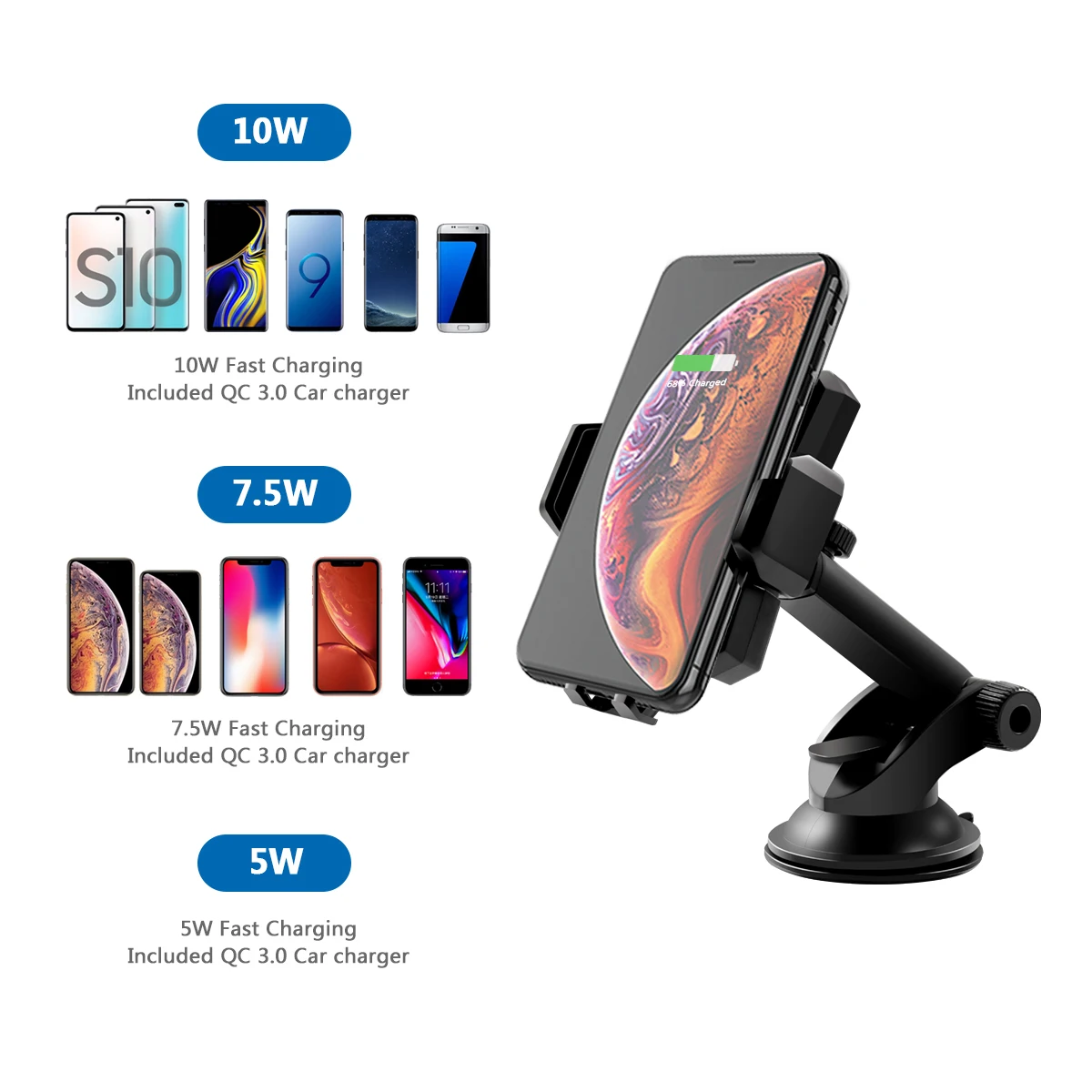

Wireless Charging Desk Mat Monoprice Charger Top Rated yootech anker Power Digipower Zealsound Sandstrom For Watch Platform