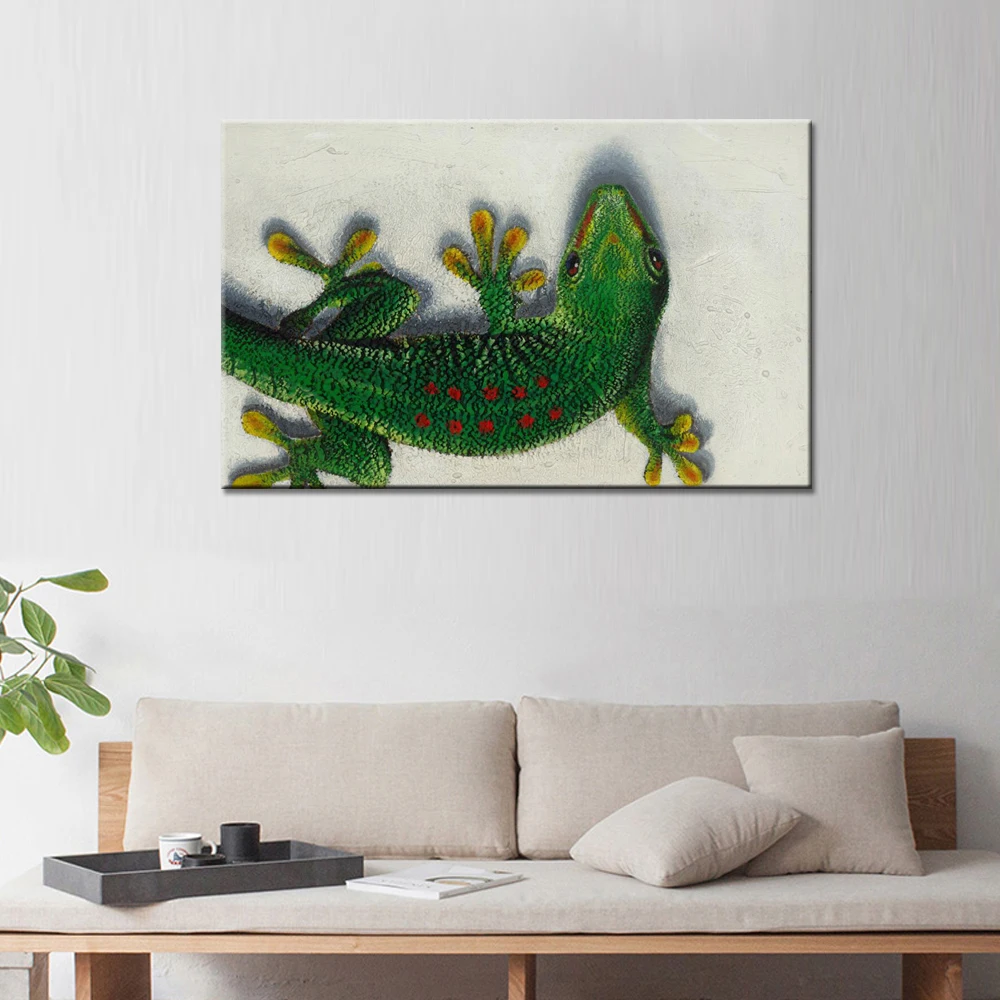 

Hand Painted on Canvas Decoration Animal Artwork for Living Room Room Decor Handmade Oil Painting