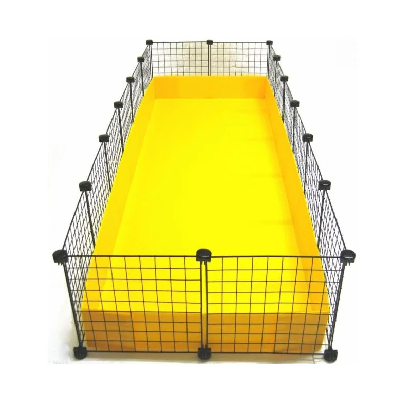 

Factory Pet Cage Plastic Polypropylene Sheet Guinea Pig House, Solid pure color