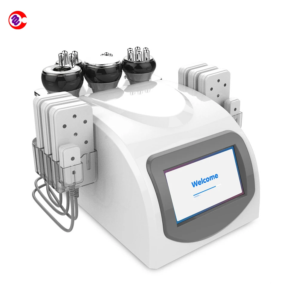 

High Quality Skin Lifting 40k Cavitation Ultrasonic Radio Frequency Vacuum Weight Loss Machine, White