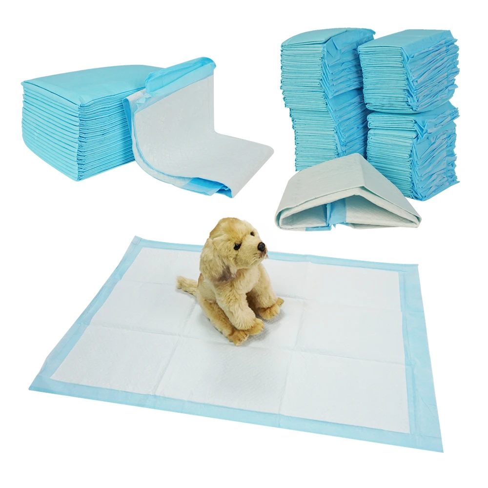 

Pet urine pad Disposable Bule color waterproof Pet changing mat