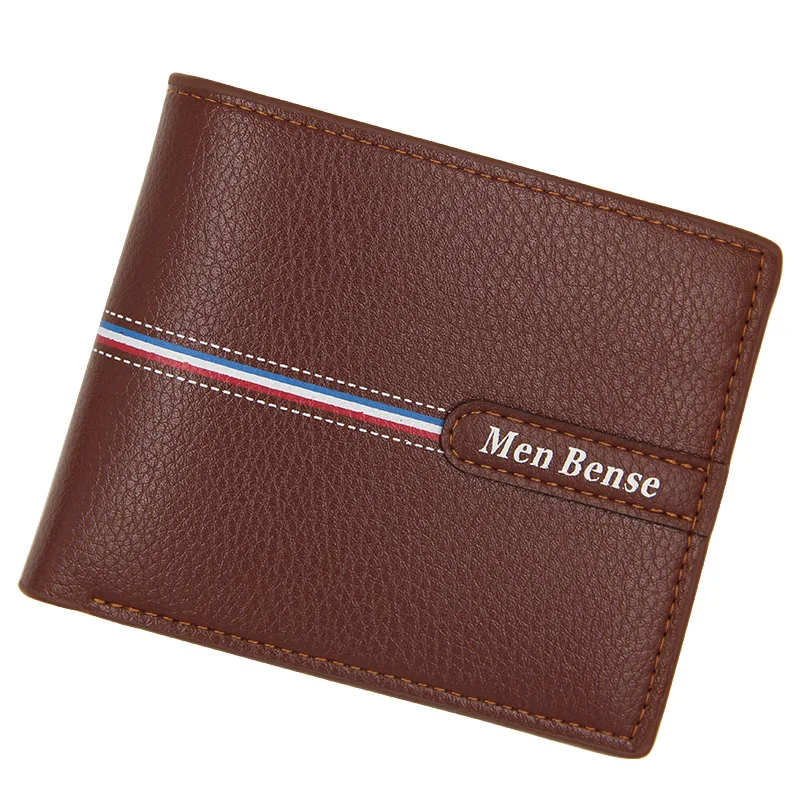 

new Mens Wallets Slim Front Pocke Blocking Leather Money Clip Wallet, Picture shows