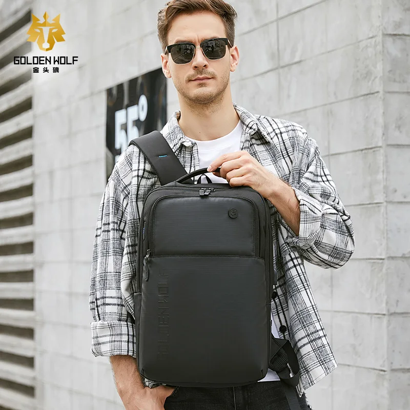 

Arctic Hunter 2019 New Design Backpack Laptop Bags Cooler Business Foldable Waterproof Wholesale Backpack, Black/red/grey