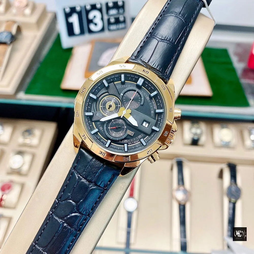 

waterproof fashion wrist watch leather band men unisex dress watch, Customized colors