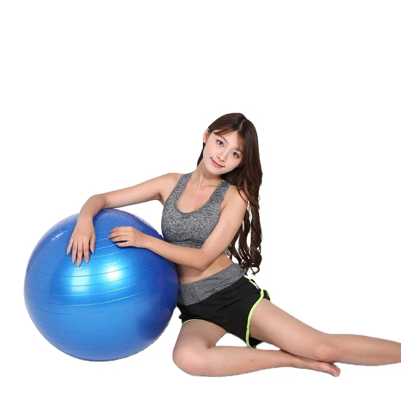 

The diameter of the yoga ball is 65cm, the thickening of the environmental protection yoga ball, the explosion-proof yoga ball, Blue