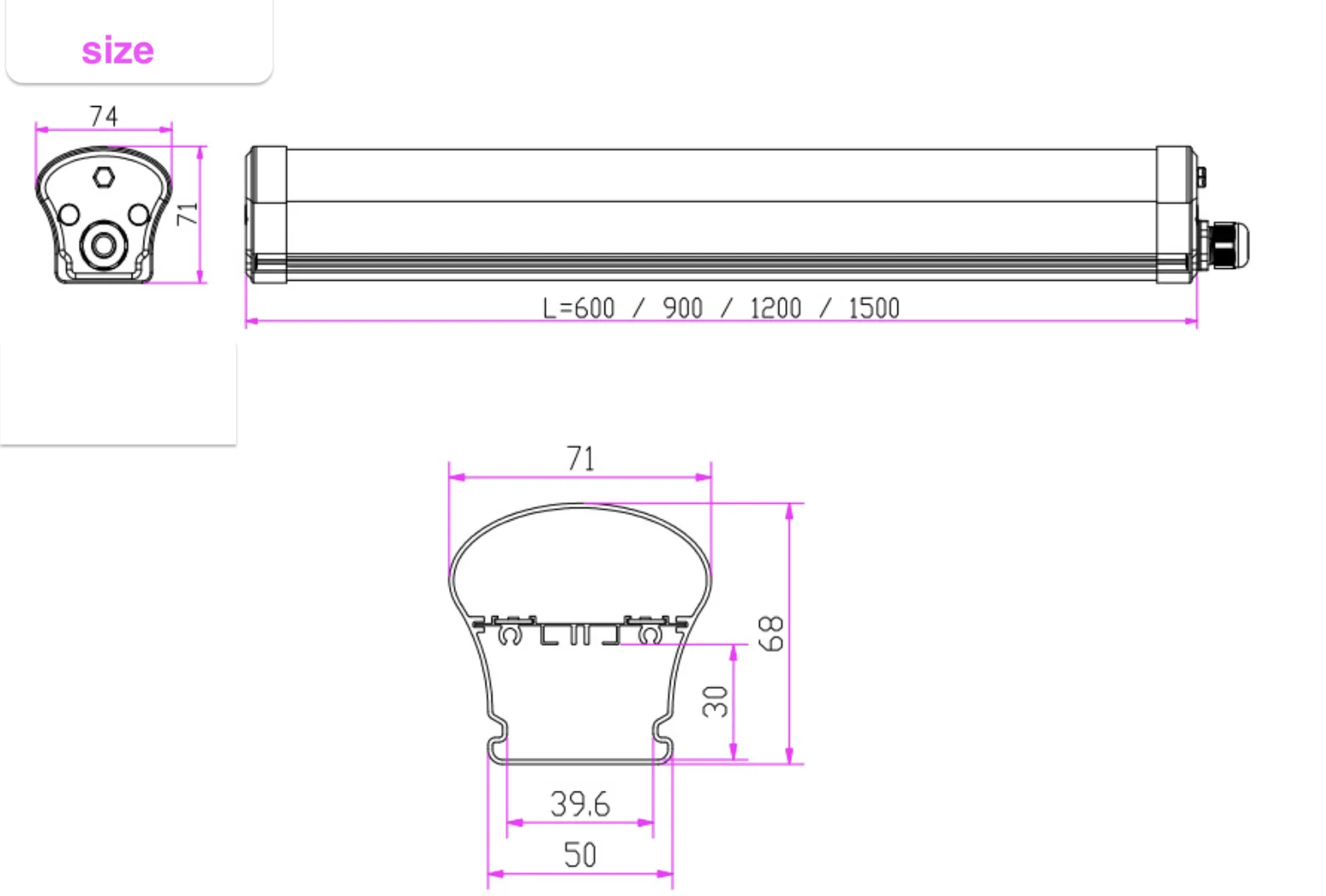 linear light led