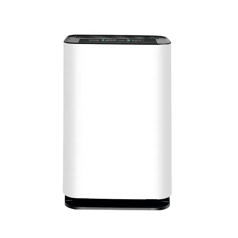 

filter with humidifier wifi tuya lamp ionizer anion uv true sterilizer portable screen personal purifiers uvc light air purifier, White