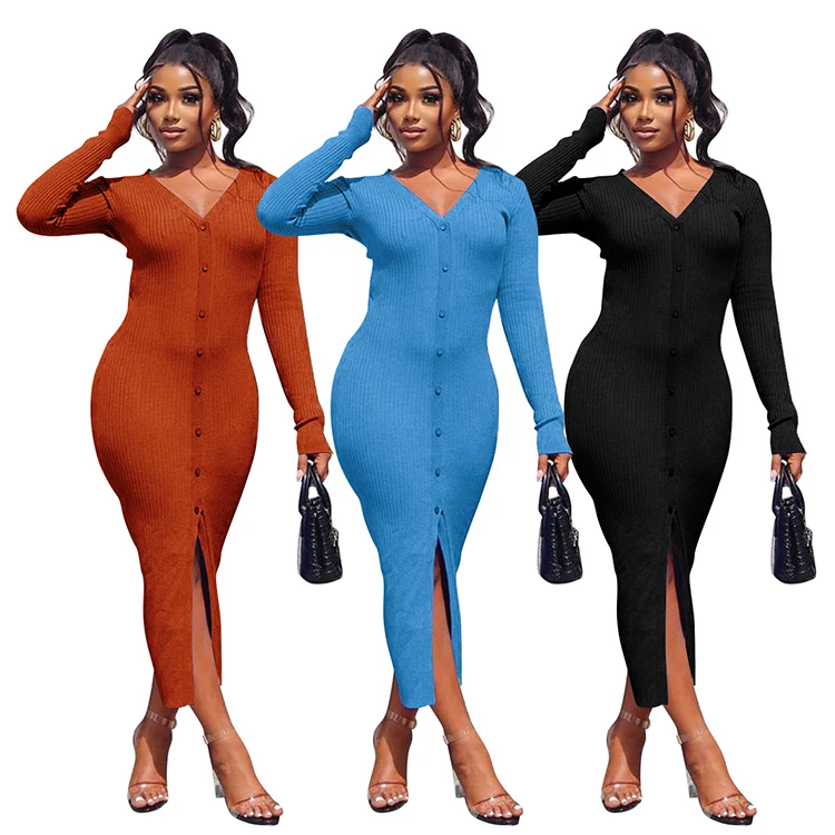 

Q21L969 New Fashion Sexy Split Dress Women Bodycorn Dresses Women Long Even Dress