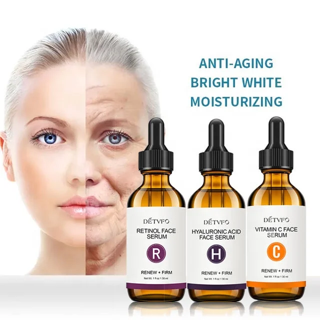 

Face Moisturizing The Ordinary Pure Facial Vitamin E Retinol Skin Care Vitamin C Hyaluronic Acid Serum For Face